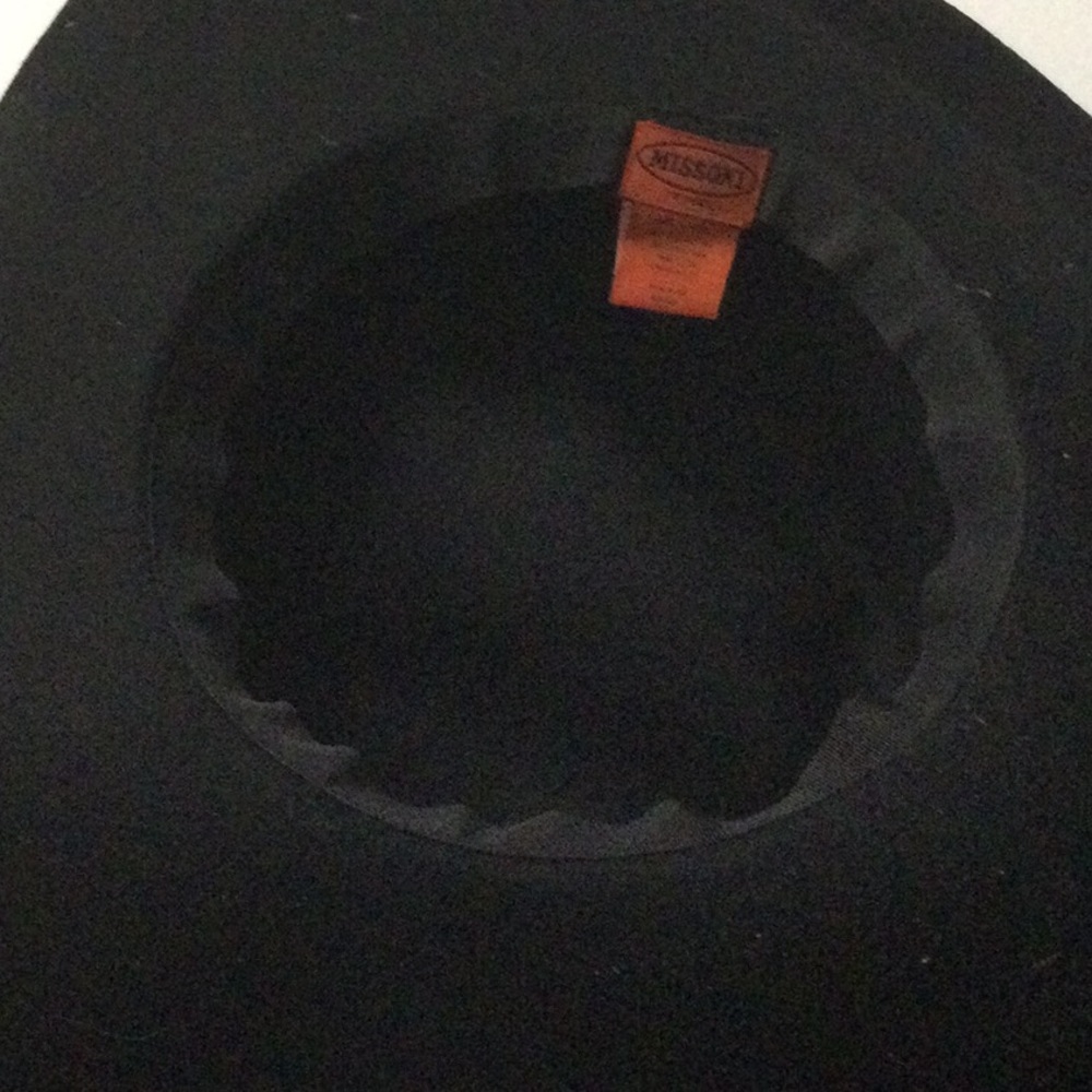 Missoni for Target Black 100% Wool Flop Hat Worn Once - Picture 5 of 7